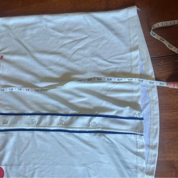 Chicago Cubs Big Al's Takeover adult White and Red Baseball Jersey - Picture 11 of 16